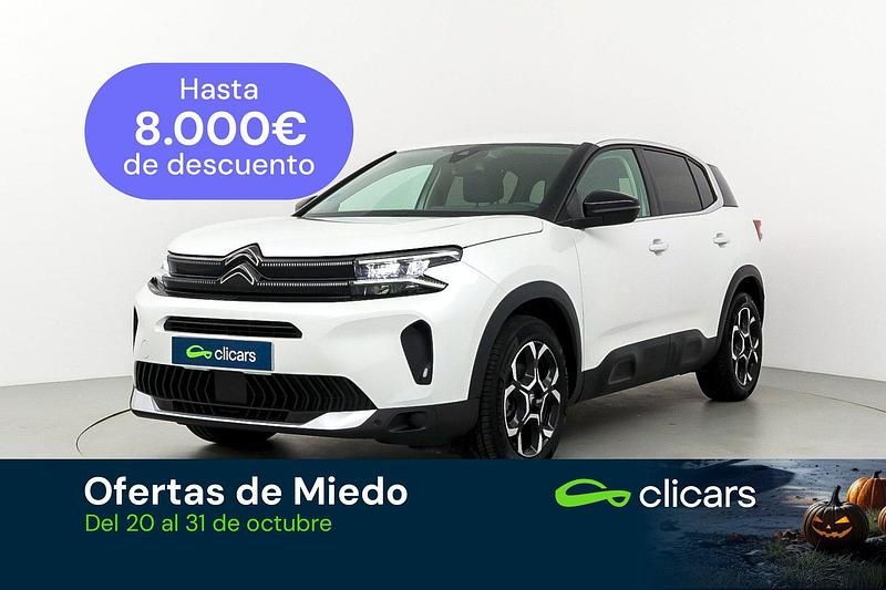Blanco Usado 2024 Citroën C5 Aircross PureTech SUV | 19.490 € (Buen precio) - Imagen 1/4