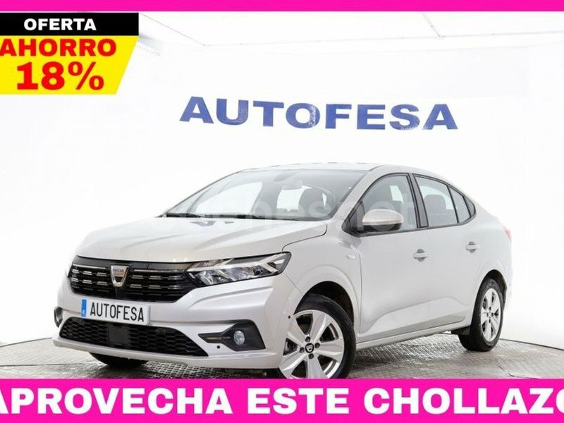 Gris / plata Usado 2021 Dacia Logan Comfort Berlina | 12.950 € - Imagen 1/4