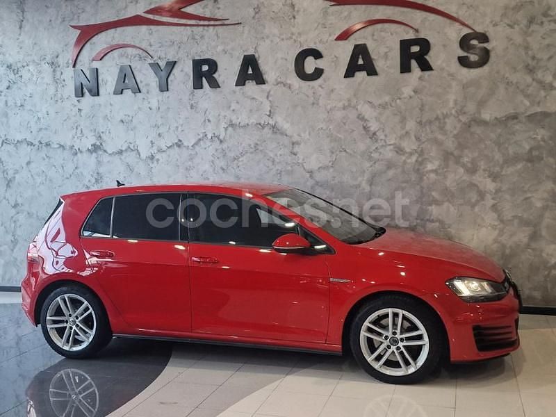 Usado VW Golf VII GTD 184 CV (135 kW) 2013 Rojo Berlina