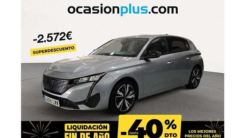 Gris Usado 2022 Peugeot 308 Allure Utilitario | 13.728 € (Un poco caro) - Imagen 1/4
