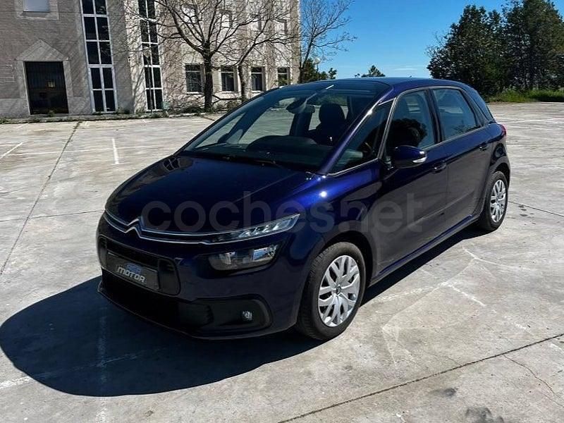Usado Citroën C4 Picasso Feel 130 CV (95 kW) 2018 Azul Monovolumen
