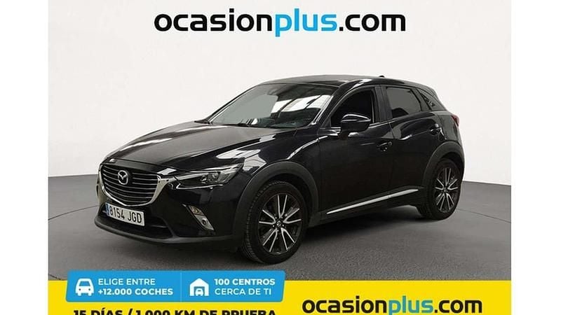 Negro Usado 2015 Mazda CX-3 Luxury SUV | 14.900 € (Precio justo) - Imagen 1/4