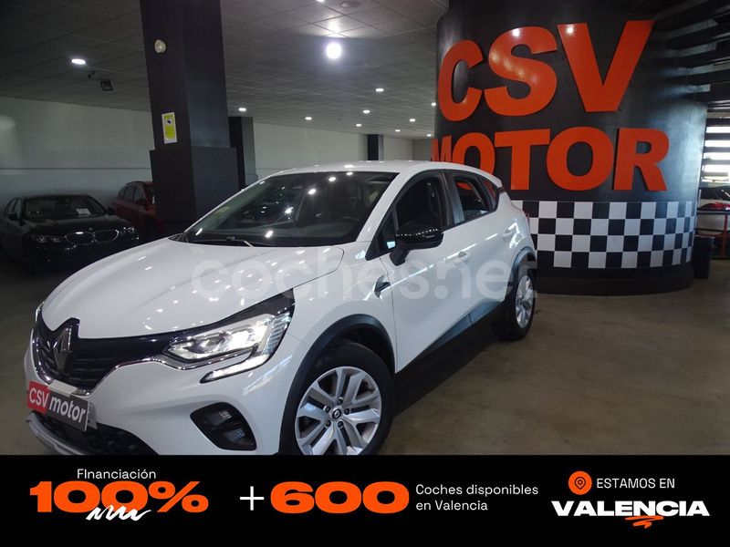 Blanco Usado 2021 Renault Captur Intens SUV | 13.450 € (Precio justo) - Imagen 1/4