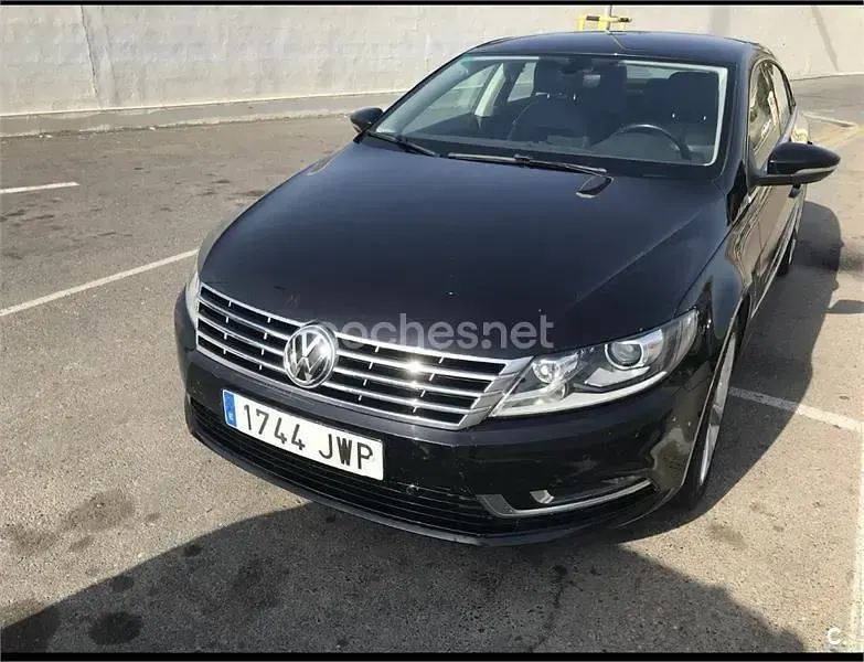 Usado VW CC 150 CV (110 kW) 2016 Negro Berlina