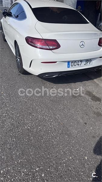 Usado Mercedes C220 170 CV (125 kW) 2016 Blanco Coupe