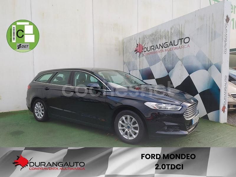 Negro Usado 2018 Ford Mondeo Trend Familiar | 12.990 € (Precio justo) - Imagen 1/4