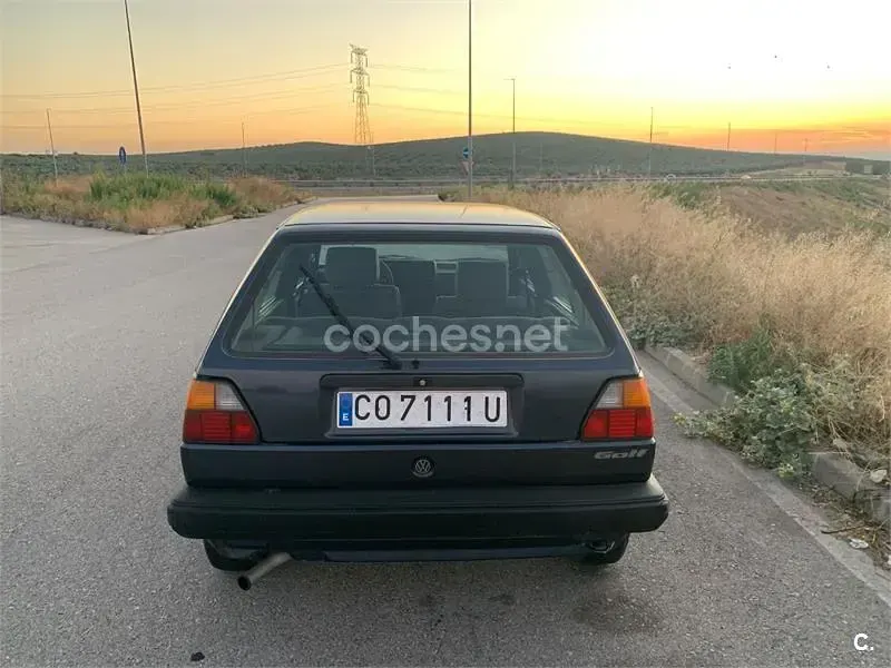 Usado VW Golf II 75 CV (55 kW) 1988 Negro Utilitario