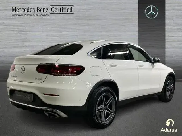 Usado Mercedes GLC220 194 CV (142 kW) 2022 Blanco polar