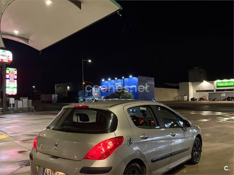 Usado Peugeot 308 Sport 110 CV (80 kW) 2009 Gris / plata Berlina