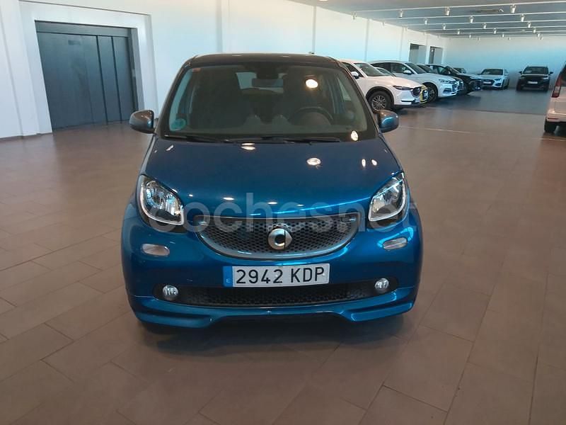 Azul Usado 2017 Smart ForFour Passion Utilitario | 10.900 € (Precio justo) - Imagen 1/4