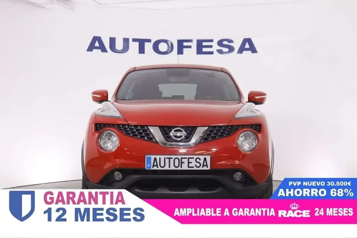 Usado Nissan Juke N-Connecta 116 CV (85 kW) 2016 Rojo SUV