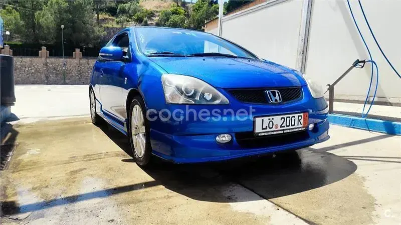 Usado Honda Civic Sport 110 CV (80 kW) 2005 Azul Berlina