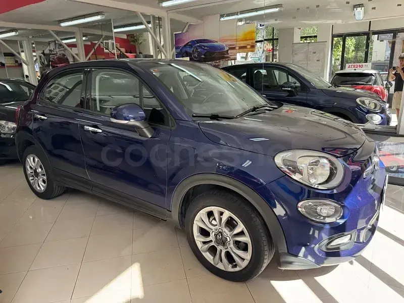 Usado Fiat 500X 120 CV (88 kW) 2016 Azul SUV