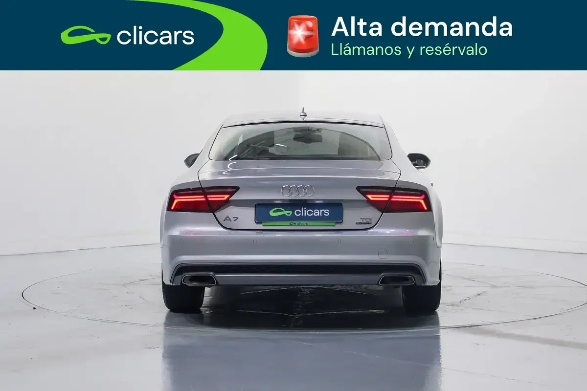 Usado Audi A7 Sportback 272 CV (200 kW) 2016 Gris Utilitario
