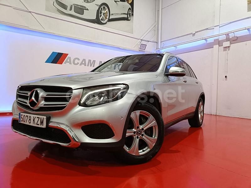 Usado Mercedes GLC220 194 CV (142 kW) 2020 Gris / plata SUV