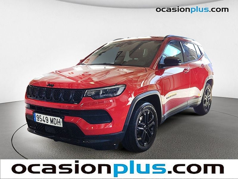 Rojo Usado 2023 Jeep Compass Night Eagle SUV | 23.500 € (Buen precio) - Imagen 1/4
