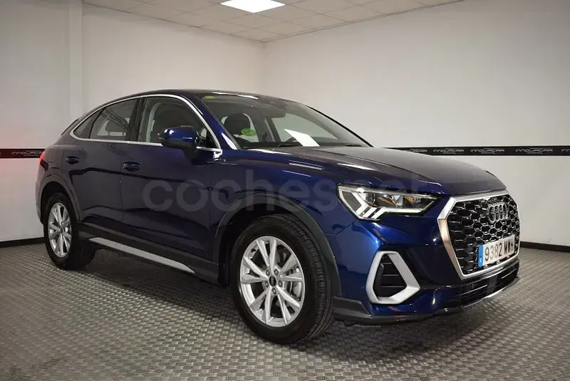 Usado Audi Q3 Sportback S-Line 150 CV (110 kW) 2021 Azul SUV