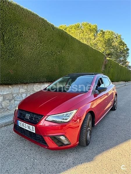 Usado Seat Ibiza FR 95 CV (69 kW) 2018 Rojo Utilitario