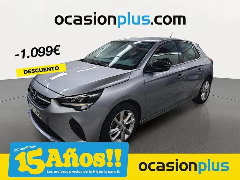 Gris Usado 2021 Opel Corsa Elegance Berlina | 12.090 € (Precio justo) - Imagen 1/4