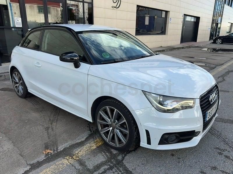 Usado Audi A1 S-Line 122 CV (89 kW) 2014 Blanco Utilitario
