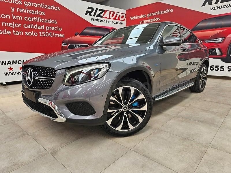 Usado Mercedes GLC350 320 CV (235 kW) 2017 Gris / plata Coupe