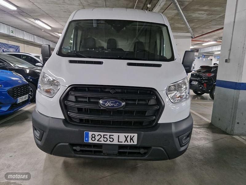 Blanco Usado 2022 Ford Transit Trend Van | 22.950 € (Precio justo) - Imagen 1/4