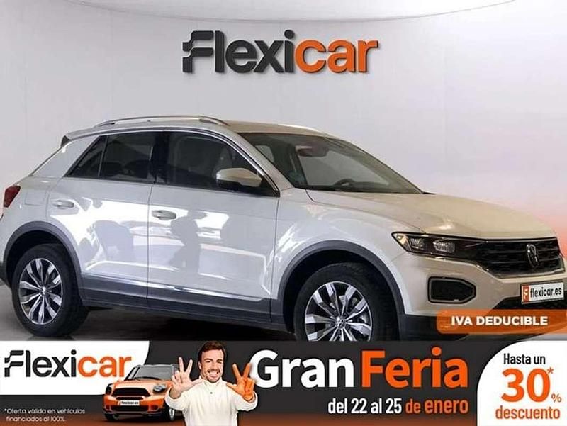 Blanco Usado 2021 VW T-Roc Sportline SUV | 25.390 € (Precio justo) - Imagen 1/4