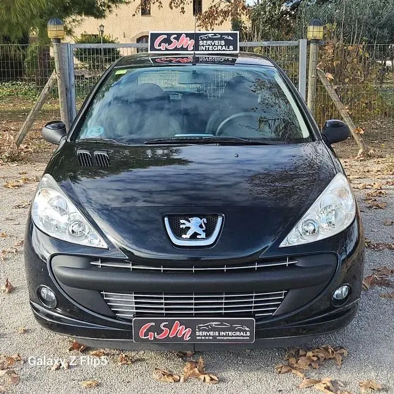 Usado Peugeot 206 60 CV (44 kW) 2010 Negro Utilitario