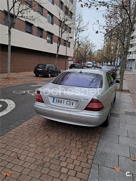 Usado Mercedes S400 250 CV (183 kW) 2004 Gris / plata Berlina