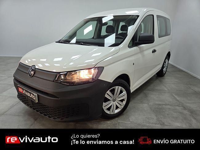 Usado VW Caddy Beach 102 CV (75 kW) 2021 Blanco Monovolumen