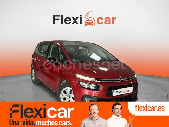 Rojo Usado 2021 Citroën C4 SpaceTourer Live Monovolumen | 14.690 € (Precio justo) - Imagen 1/4