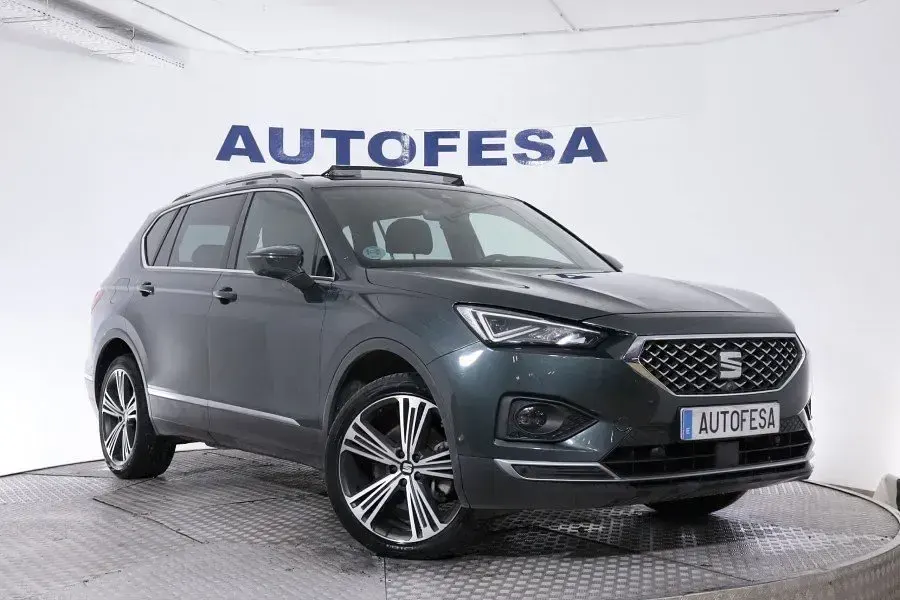 Usado Seat Tarraco 4Drive 200 CV (147 kW) 2021 Verde SUV