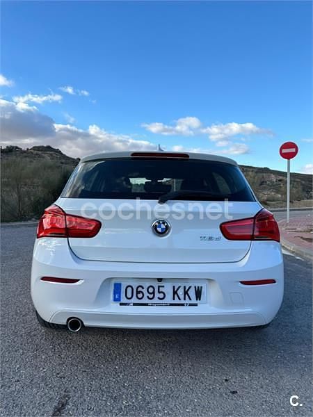 Usado BMW 116 116 CV (85 kW) 2018 Blanco Utilitario