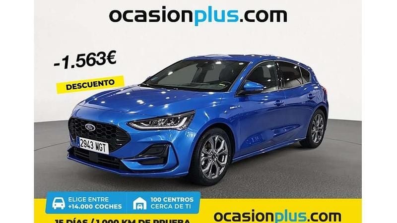 Azul Usado 2023 Ford Focus ST-Line Utilitario | 15.637 € (Buen precio) - Imagen 1/4
