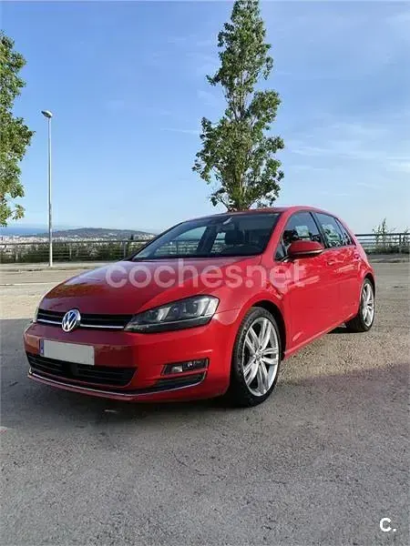 Usado VW Golf VII Sportline 150 CV (110 kW) 2014 Rojo Berlina