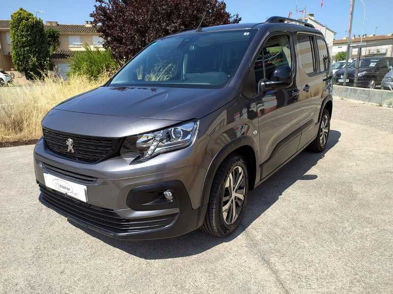 Gris Usado 2019 Peugeot Rifter GT-line Monovolumen | 12.990 € (Super precio) - Imagen 1/4