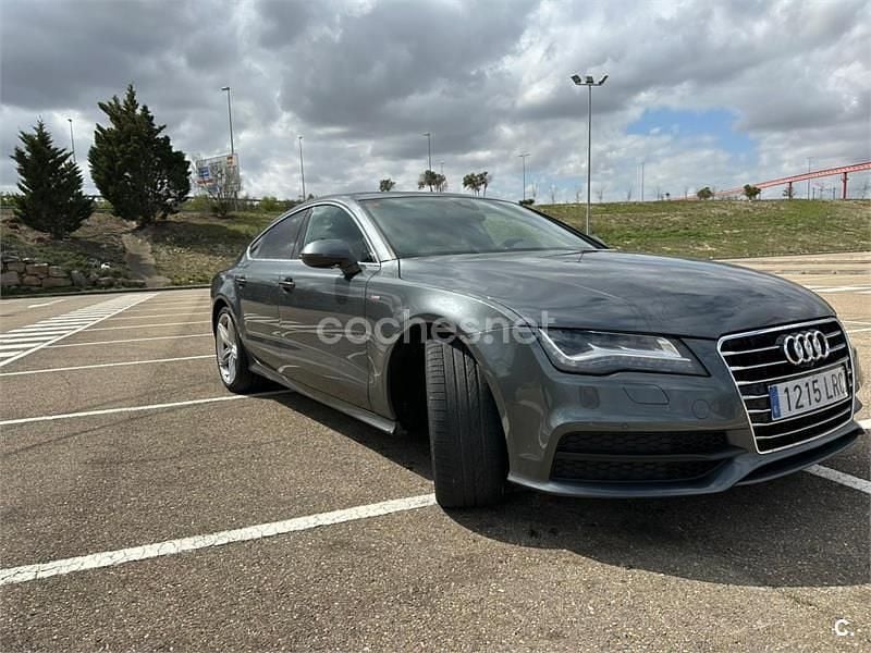 Usado Audi A7 Sportback S-Line 313 CV (230 kW) 2012 Gris / plata Utilitario