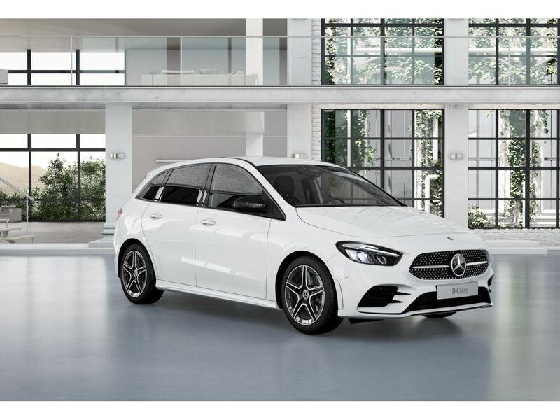 Usado Mercedes B200 150 CV (110 kW) 2023 Blanco polar Utilitario