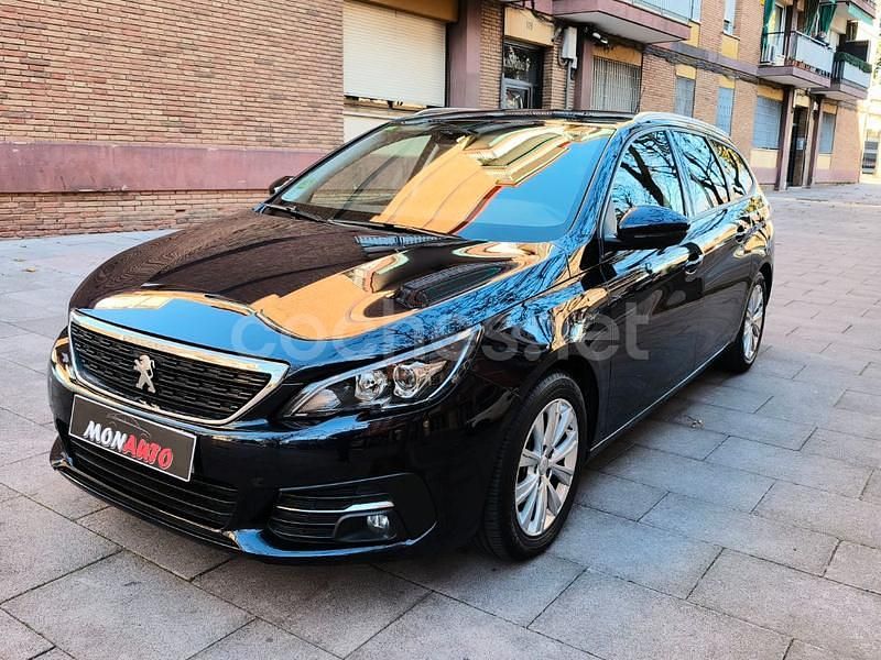 Azul Usado 2019 Peugeot 308 Style Familiar | 9490 € (Buen precio) - Imagen 1/4