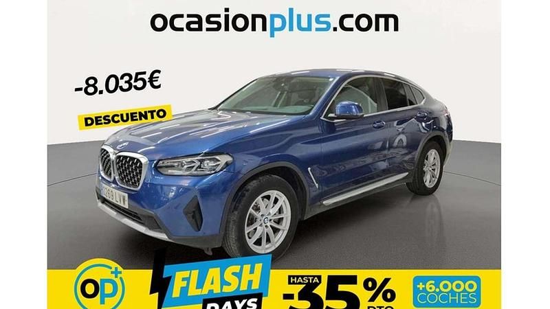 Usado BMW X4 xLine 190 CV (139 kW) 2022 Azul SUV