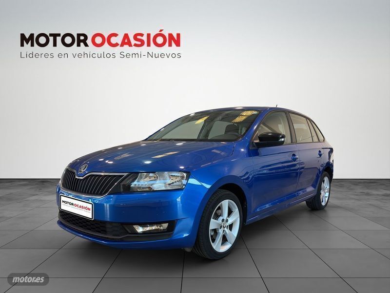 Azul Usado 2017 Skoda Rapid Ambition Familiar | 10.949 € - Imagen 1/4