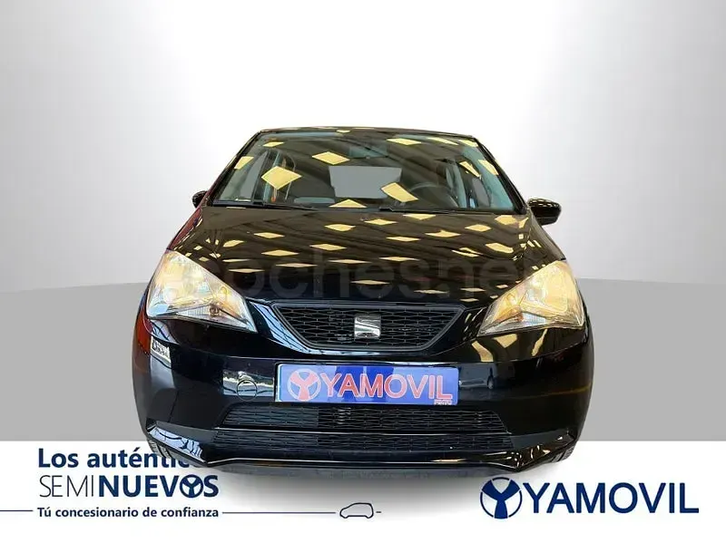 Usado Seat Mii Style 60 CV (44 kW) 2014 Negro Utilitario