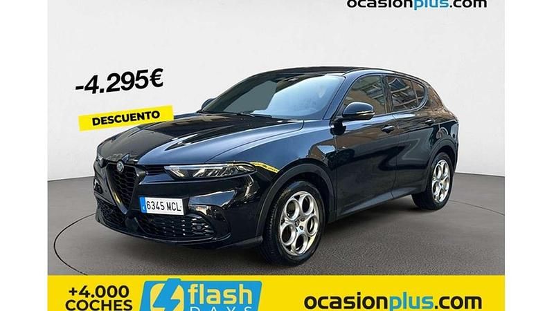Negro Usado 2022 Alfa Romeo Tonale Sprint SUV | 22.455 € (Precio justo) - Imagen 1/4
