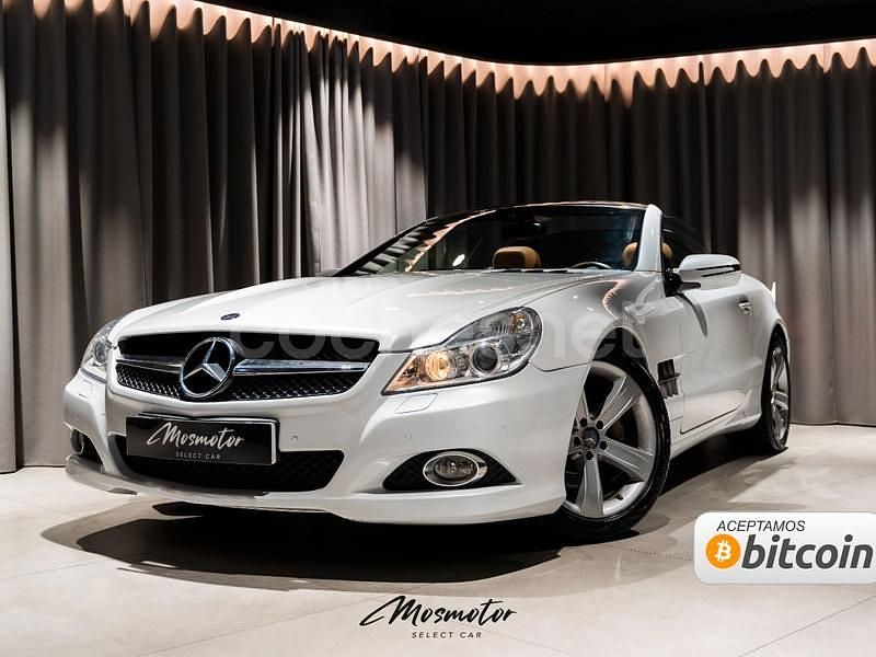 Usado Mercedes SL350 272 CV (200 kW) 2008 Blanco Descapotable