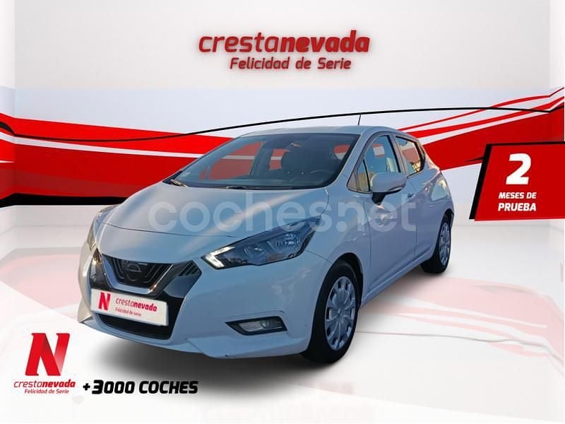 Blanco Usado 2022 Nissan Micra Acenta Berlina | 12.490 € (Precio justo) - Imagen 1/4