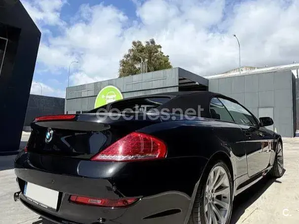 Usado BMW 635 Cabriolet Comfort Edition 286 CV (210 kW) 2008 Negro Descapotable