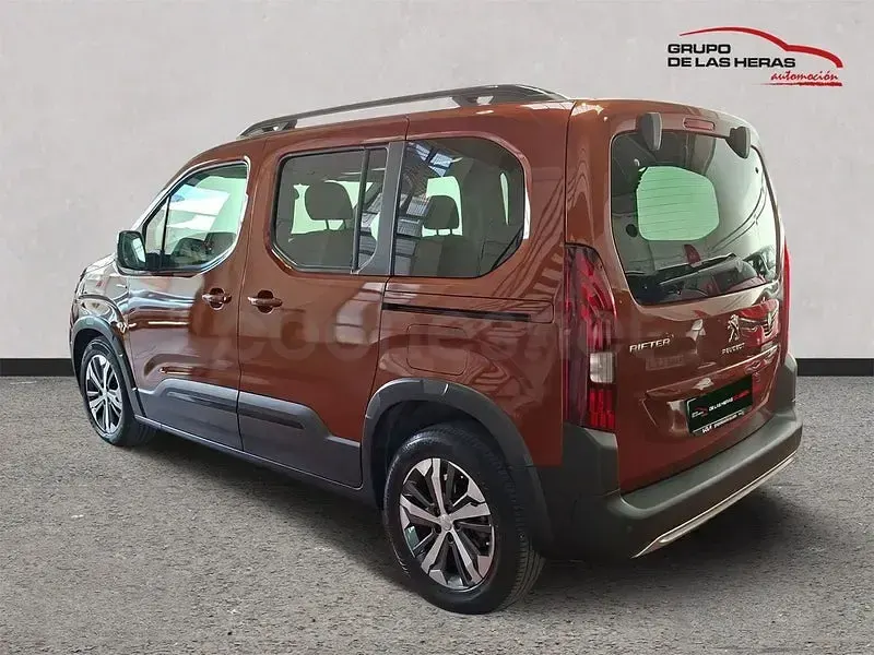 Brugt Peugeot Rifter GT-line 130 HK (95 kW) 2018 Brun MPV