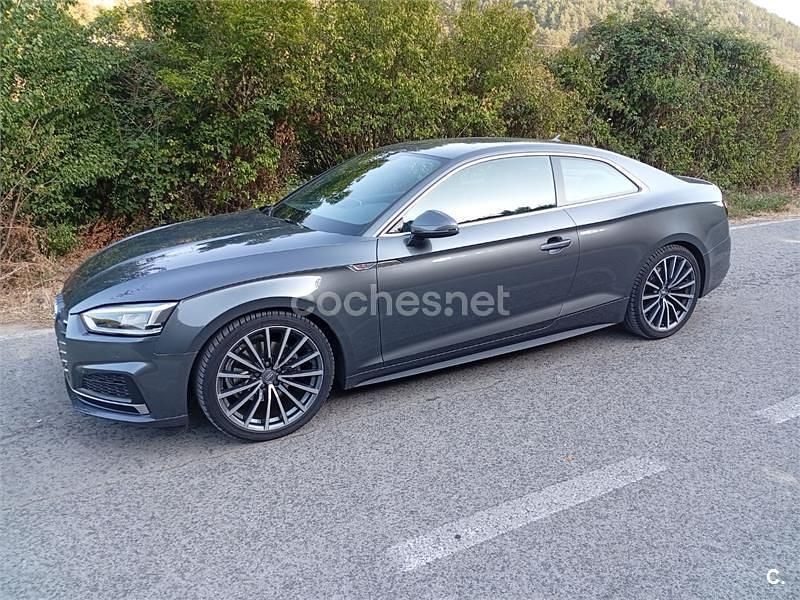 Gris / plata Usado 2019 Audi A5 S-Line Coupe | 30.000 € (Precio justo) - Imagen 1/4