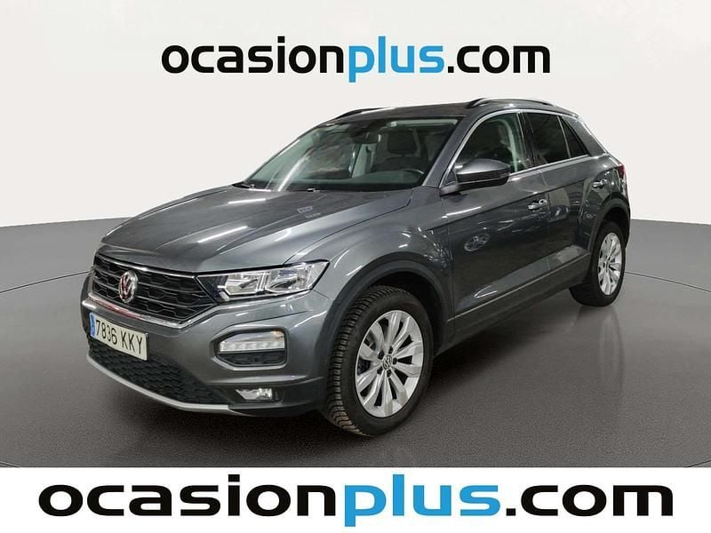 Gris Usado 2018 VW T-Roc Advance SUV | 15.991 € (Precio justo) - Imagen 1/4
