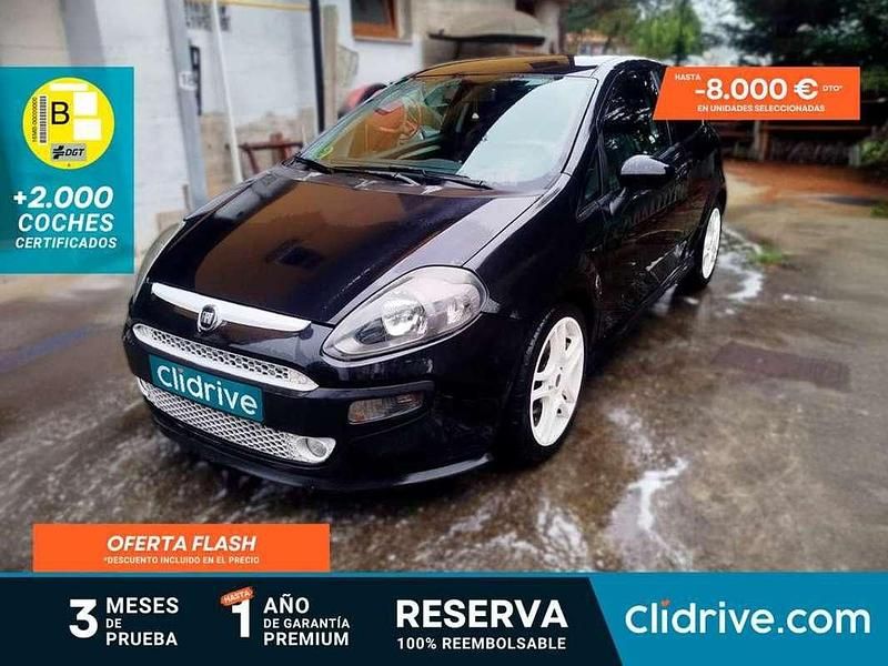 Negro Usado 2010 Fiat Punto Sport Berlina | 3490 € (Precio justo) - Imagen 1/3